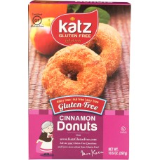 KATZ: Gluten Free Cinnamon Donuts, 10.5 oz