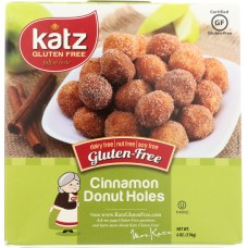 KATZ: Gluten Free Cinnamon Donut Holes, 6 oz