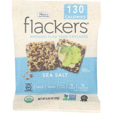 DOCTOR IN THE KITCHEN: Flackers Sea Salt Cracker, 0.92 oz