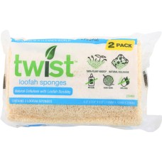 TWIST: Loofah Sponges, 2 Pack