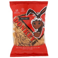 DONKEY CHIP: Chips Tortilla Salted, 11 OZ