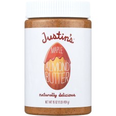 JUSTIN'S: Nut Butter Maple Almond Butter, 16 oz