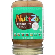 NUTTZO: Seed Peanut Butter Pro Smooth, 12 oz