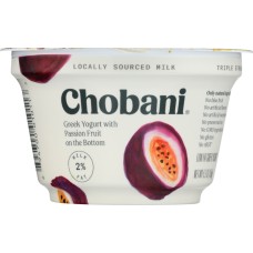 CHOBANI: Greek Yogurt Passion Fruit, 5.30 oz