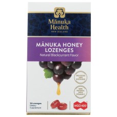 MANUKA HEALTH: Lozenge Hny Blckcurnt, 15 pc