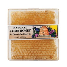 BEE FLOWER AND SUN HONEY: Natural Comb Honey, 11 oz