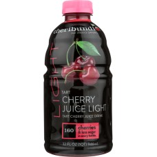 CHERIBUNDI: Light Natural Tart Cherry Juice, 32 fo