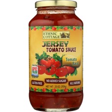 ETHNIC COTTAGE: Sauce Tomato Basil, 25 oz