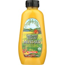 ORGANICVILLE: Mustard Yellow Organic, 12 oz