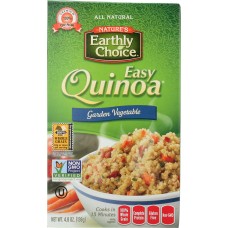 NATURE'S EARTHLY CHOICE: Easy Quinoa Gluten Free Garden Vegetable, 4.8 oz