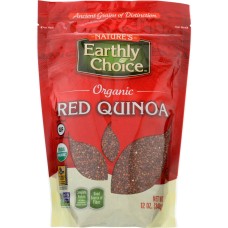 NATURE'S EARTHLY CHOICE: Organic Red Quinoa, 12 oz