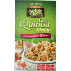 NATURES EARTHLY CHOICE: Easy Blend Mediterranean Quinoa, 4.2 oz