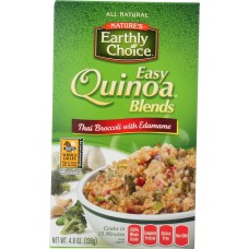 NATURES EARTHLY CHOICE: Quinoa Blends Thai Broccoli with Edamame, 4.2 oz