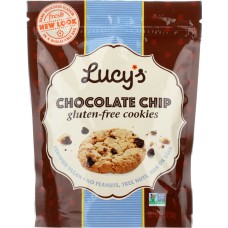 LUCY'S: Gluten Free Chocolate Chip Cookies, 5.5 Oz