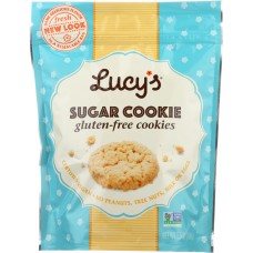LUCY'S: Gluten Free Sugar Cookies, 5.5 Oz