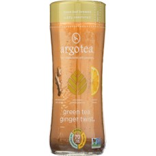 ARGO TEA: Green Tea Ginger Twist Bottled Tea, 13.5 fl oz