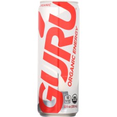 GURU: Lite 100% Natural Energy Drink, 12 Oz