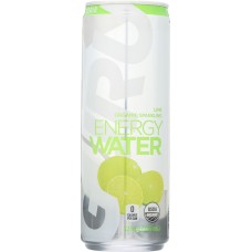 GURU: Water Sparkle Energy Lime Organic, 12 oz
