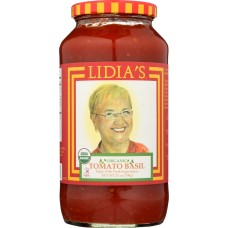LIDIAS: Organic Tomato Basil Sauce, 25 oz