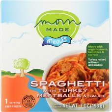 MOM MADE: Spaghetti with Turkey Meatballs and Sauce, 7 oz
