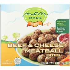 MOM MADE: Beef and Cheese Meatball Bites, 8 oz