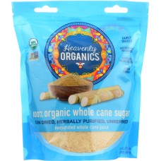 HEAVENLY ORGANICS: Organic Sugar, 20 oz