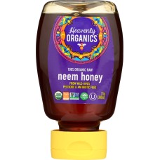 HEAVENLY ORGANICS: Neem Honey Squeeze Bottle, 12 oz