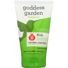 GODDESS GARDEN: Sunscreen Natural Kids, 3.4 oz