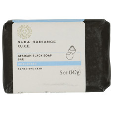 SHEA RADIANCE: African Black Soap Bar Unscented, 5 oz SHEA RADIANCE: African Black Soap Bar Unscented, 5 oz