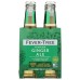 FEVER-TREE: Premium Ginger Ale 4x6.8 oz Bottles, 27.2 oz