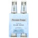 FEVER TREE: Premium Club Soda 4 Bottles, 27.2 fo