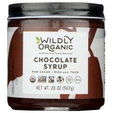 WILDLY ORGANIC: Syrup Chocolate, 20 OZ