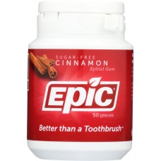EPIC DENTAL: Gum Cinnamon Xylitol, 50 pc