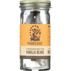 MADECASSE: Vanilla Beans, 4.5 oz