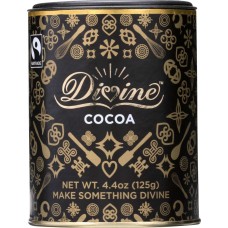 DIVINE CHOCOLATE: Cocoa Powder, 4.4 oz