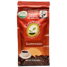 GROWERS ALLIANCE: Organic Guatemalan Ground Coffee, 12 oz