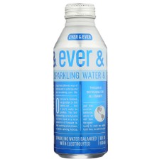 EVER & EVER: Sparkling Water, 16 fl oz