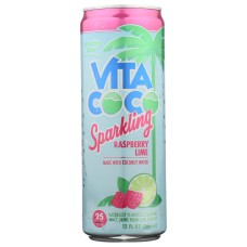VITA COCO: Raspberry Lime Sparkling Water, 12 fo