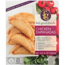 FEEL GOOD FOODS: Chicken Empanadas, 8 oz