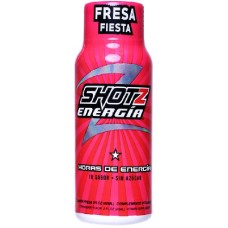 SHOTZ: Energy Shot Fresa Fiesta, 2 oz