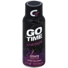 GO TIME PERFORMANCE ENERGY: Energy Shot Grape, 2 oz