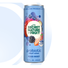 THE SECRET NATURE OF FRUIT: Soda Prob Mixed Berry, 12 fo
