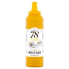 THE 78 BRAND: Mustard Mild Yellow, 16 oz