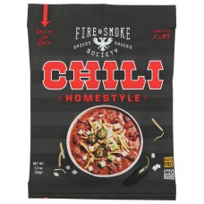 FIRE AND SMOKE: Seasoning Chili Regular, 1.2 OZ