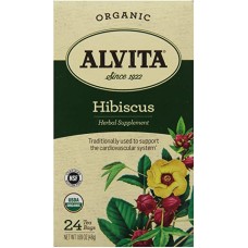 ALVITA: Tea Hibiscus Org, 24 bg