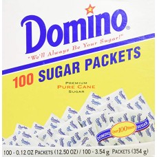 DOMINO: Sugar Packet 100 Packets, 12.5 oz
