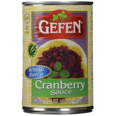 GEFEN: Cranberry Sauce Whole, 16 oz