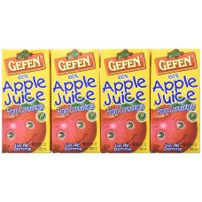 GEFEN: Apple Juice from Concentrate 4 Pack, 27 fl oz