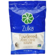 ZULKA: Sugar Pwdrd Pure Cane, 1 lb