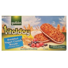 GULLON: Biscuit Brkst Yogurt Crun, 7.76 oz